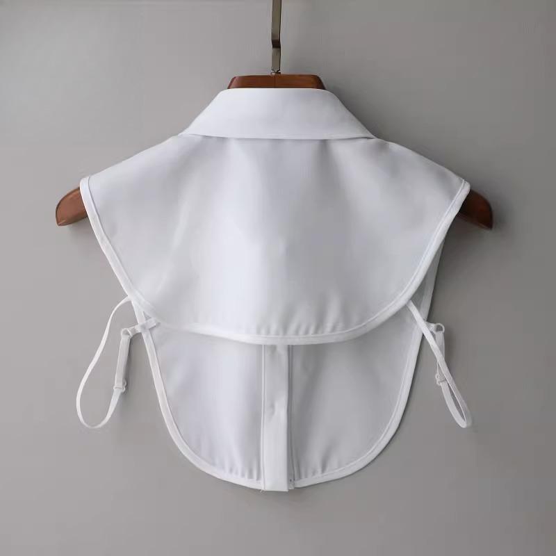 Perfect Match Elegant Handmade Shirt Fake Collars For Womens Autumn Detachable Collar Half Shirt Blouse Fake Collar Lapel Pointed Collar