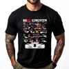 2025 Formule Racen Open Wiel Raceauto Fan Wereld Circuit Bedruikt T-shirt Unisex Katoenen T-shirt Oudjaarsavond