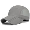 Creative Gift Quick Drying Baseball Cap Packable Lightweight Outdoor Hat Breathable Polyester Visor Cap