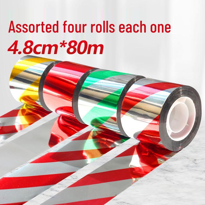 Double-Sided Reflective Bird-Repellent Ribbon for Orchar and Farmland