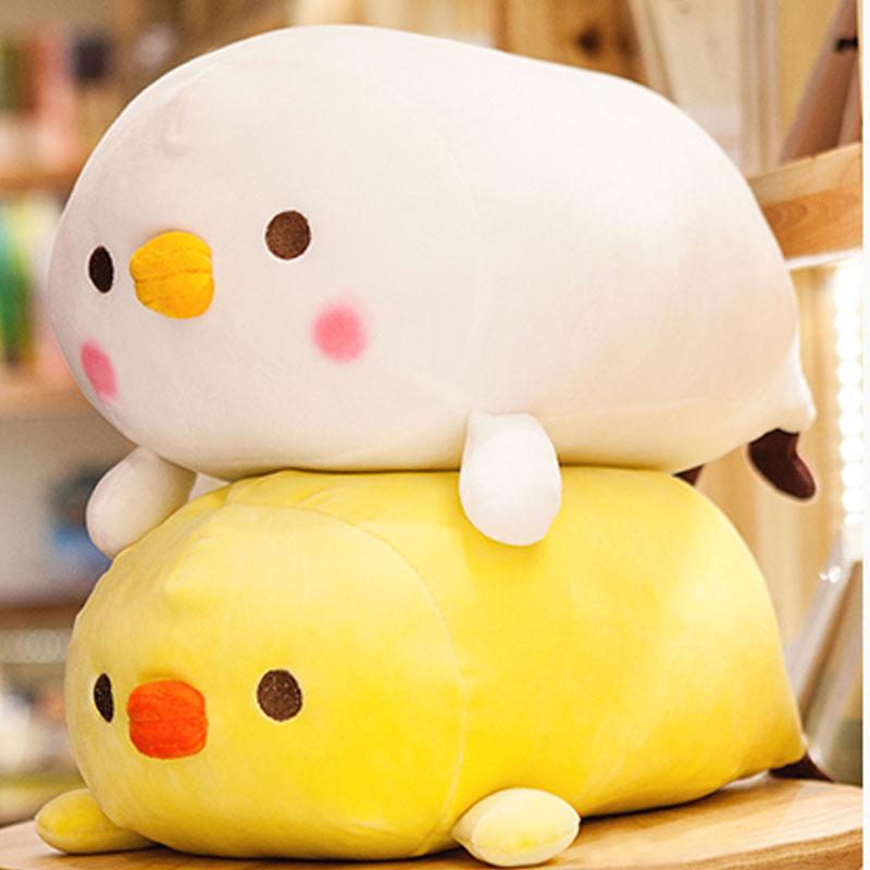 Japanese Little Chick Plush Pillow - Small Animal Cotton Toy