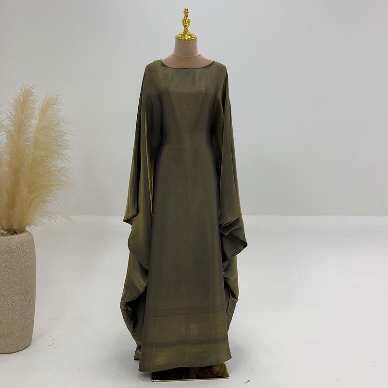 Spring and Summer Party Flash Cloth Dress Elegant Loose Robe Elegant Loose Robe Dress