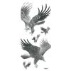 Realistic Bright Animal Totem Waterproof Rose Tattoo Stickers
