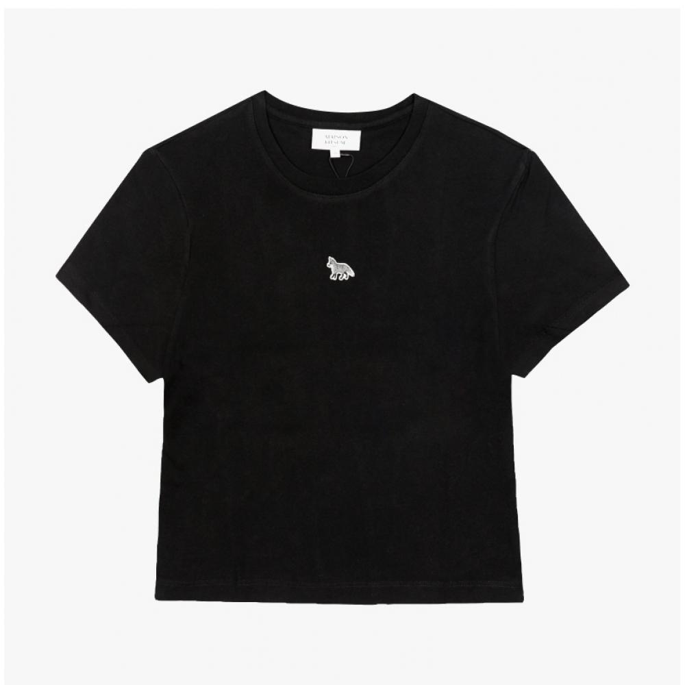 MaiSon KiTSune Baby Fox PaTch Crop Women S T ShirT Mw00105kj0008
