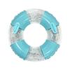 Inflatable Starry Sky Sequin Swimming Ring for Women - Thickened, Eco-friendly PVC