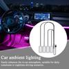 Car Ambient Light Adjustable Brightness Lamp With USB Port Interior Ambient Lighting For Truck SUV Tractor Trailer
