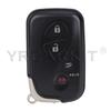 For Lexus ES350 IS250 IS350 GS300 GS350 LS460 LS600h LX570 Smart Remote Car Key Keyless Go Fob 27145-0140 4D Chip 314.3 /433MHz