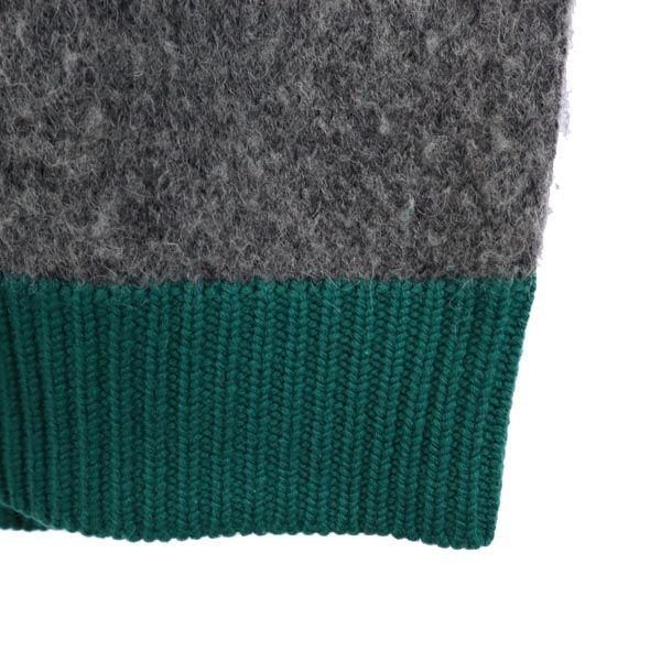 ACNE STUDIOS wool blend Long sleeve V neck knit XS Gray sweater Men's Used