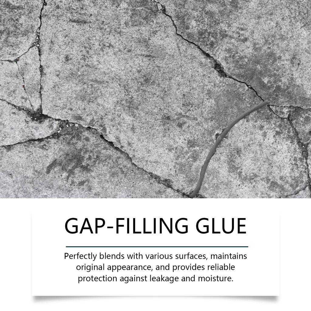100g Crack-Resistant Sealant - Transparent Waterproof Filler for Gaps Joints, Multi-Surface Repair Glue for Home Construction