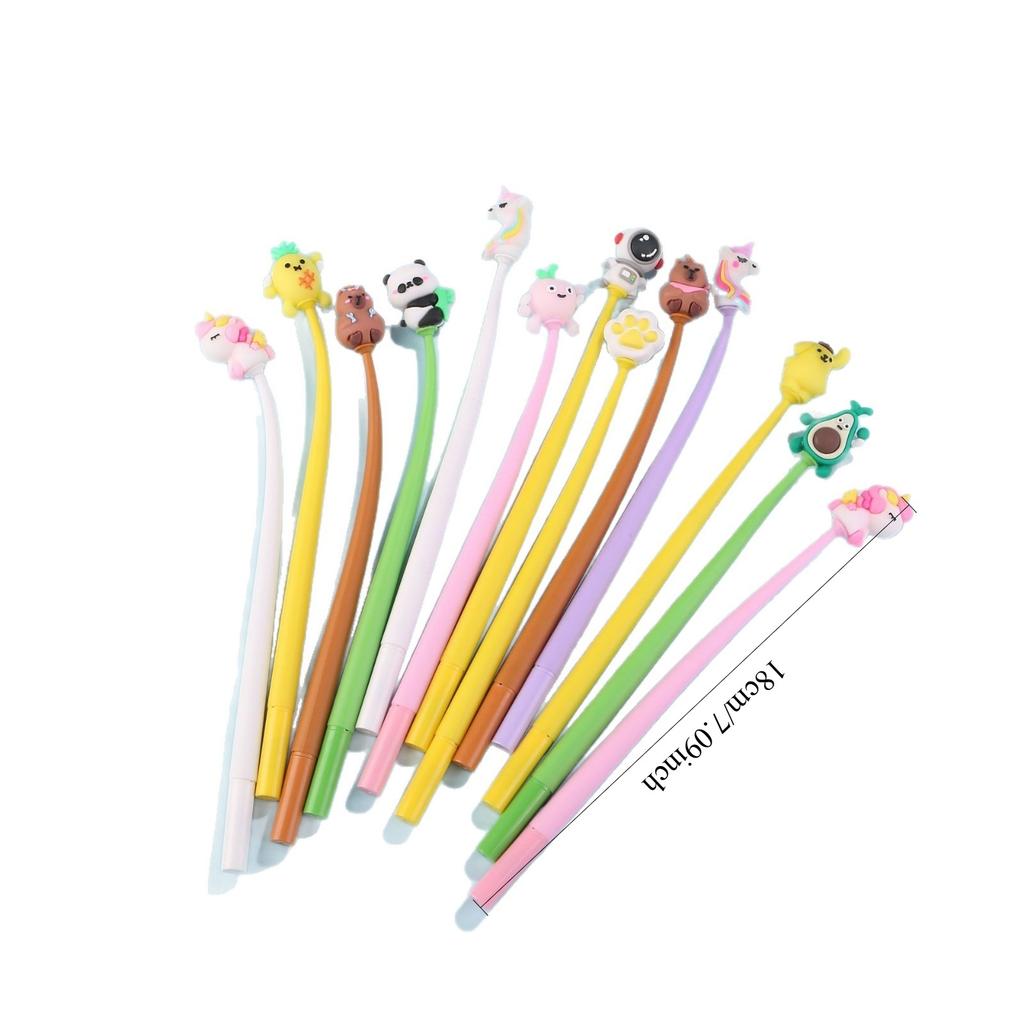 1 Pc Panda Shake Pen Neutral Pen Fluent Writing Suitable for Office Work, Brushing Questions, Signing Writing, Diaries, Notes, Student Classroom Pri