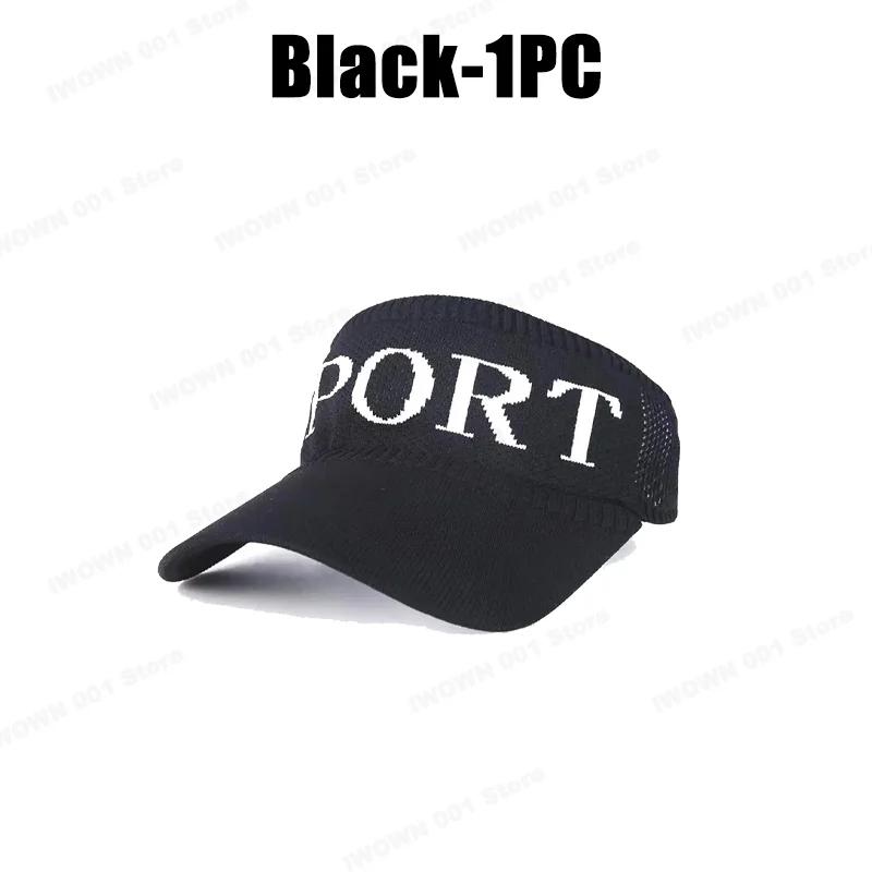 Summer Women Sun Visor UV Protection Cycling Baseball Cap Golf Seaside Breathable Tennis Lady Jogging Empty Top Hat Outdoor
