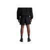 Fear of God Essentials Running Short Jet Black Men Bottoms 160SP244174F