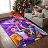 1pc Office Printed Area Carpet, Kpop Demon Hunters Rug, Home Sofa Chair Mat For Christmas and Halloween Décor