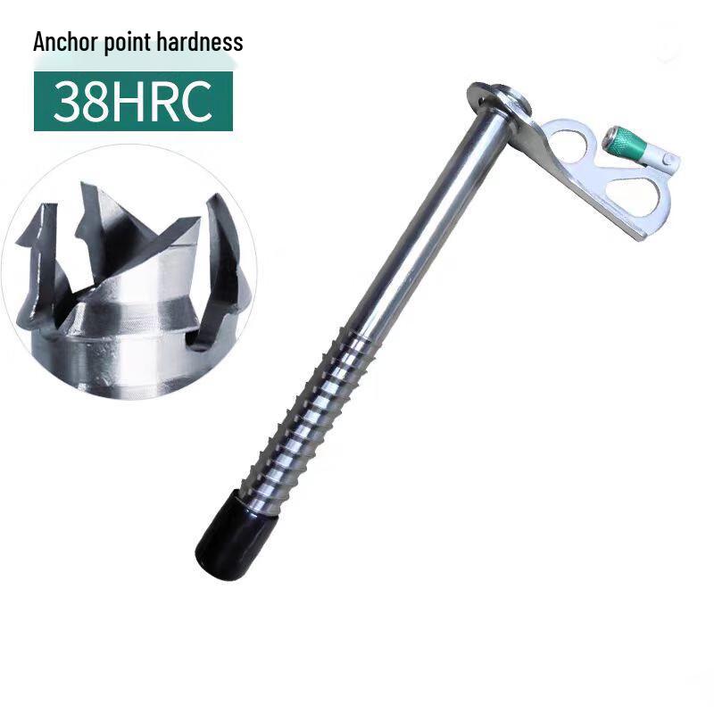 Brangdy Stainless Steel Ice Screw Rescue Tool
