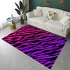 Zebra Stripes Colorful Pattern Floor Mats Door Front Decoration Home Living Room Floor Mats