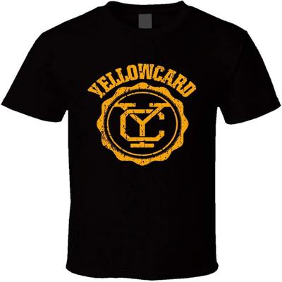 Yellowcard Hudební Kapela Logo Rock Cool Tričko