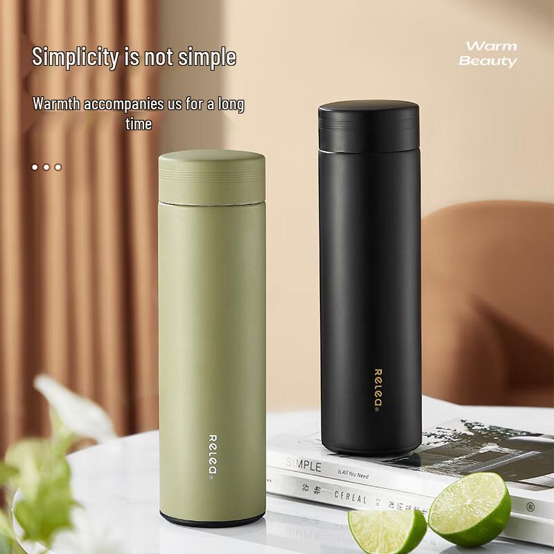Wushengwu 316 Stainless Steel Insulated Portable Tea Mug