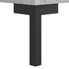 Highboard Concrete Grey 69.5 X 34 X 180 Cm Particleboard