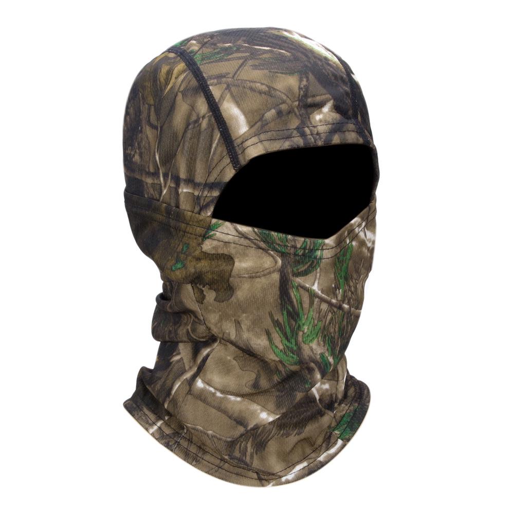 Men's Outdoor Cycling Tactical Camouflage Balaclava Sunscreen Skullcap Helmet Liner
