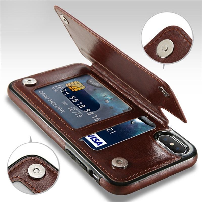 Custodia a Portafoglio in Pelle per Samsung S21 S20 FE Ultra S10 S9 S8 Plus S7Edge Copertura a Flip Posteriore per Galaxy A10S A20S A21 Slot per Carte Coque