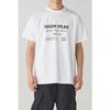 Snow Peak Sp Typography T ShirT TS 24au10102wh whiTe S Size [ouTdoor cuT Sew menS]
