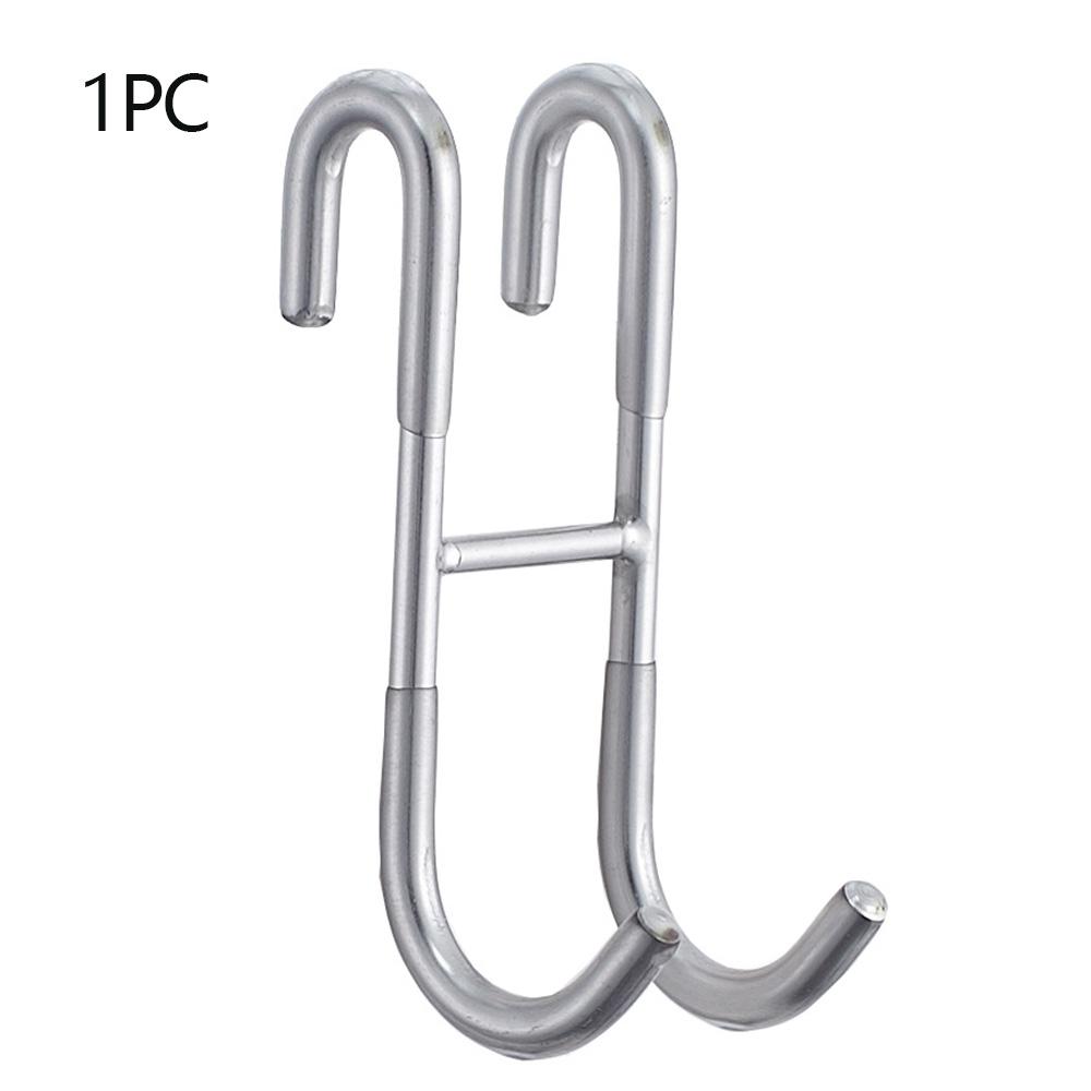 Stainless Steel S-shaped Hook Bathroom Hook Bathroom Shower Curtain Hook Bathroom Accessories Bathroom Organizers Storage M