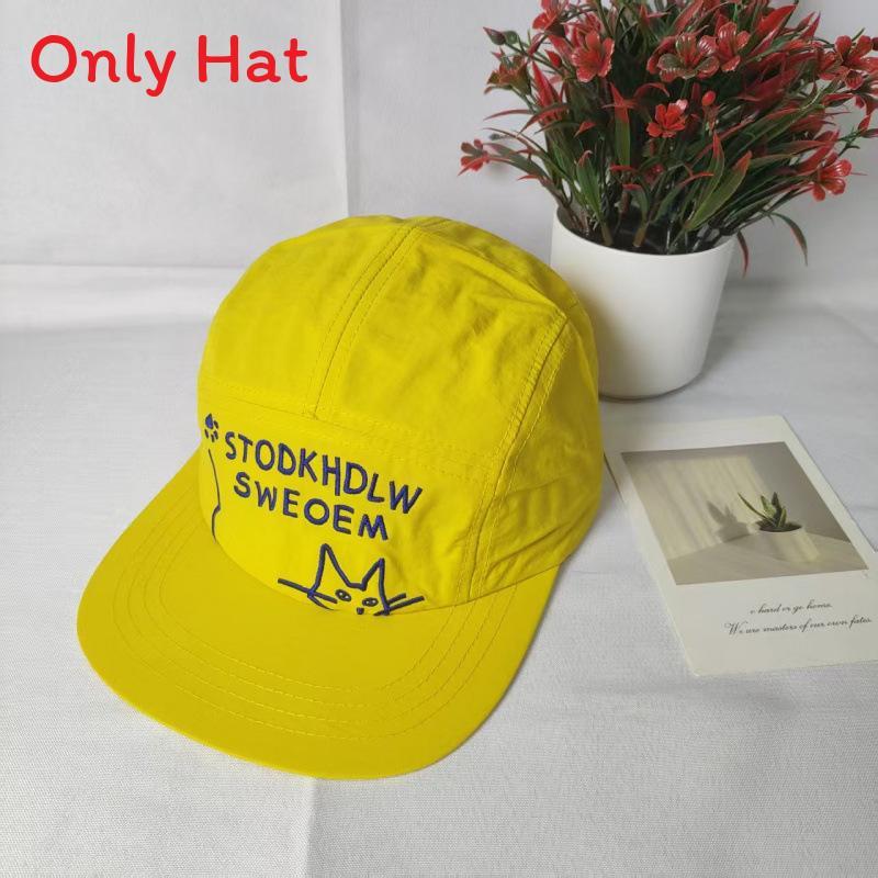 Street Dance Hat With Embroidered Design Summer Lightweight Sun Protection For Teens