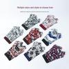Men's Summer Ice Silk Plus Size Boxer Shorts - High Elastic, Wide Band, Trendy Printed Design