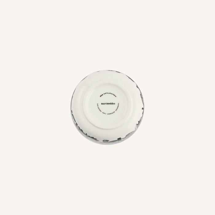 Marimekko SIIRTOLAPUUTARHA Bowl M 500ml 99(096) Black(99) 500mL