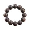 Natural Qinan Agarwood Bracelet, Old Material Black Oil Brunei Qinan, 90% Agarwood Wood, Unisex Bracelet and Buddhist Beads
