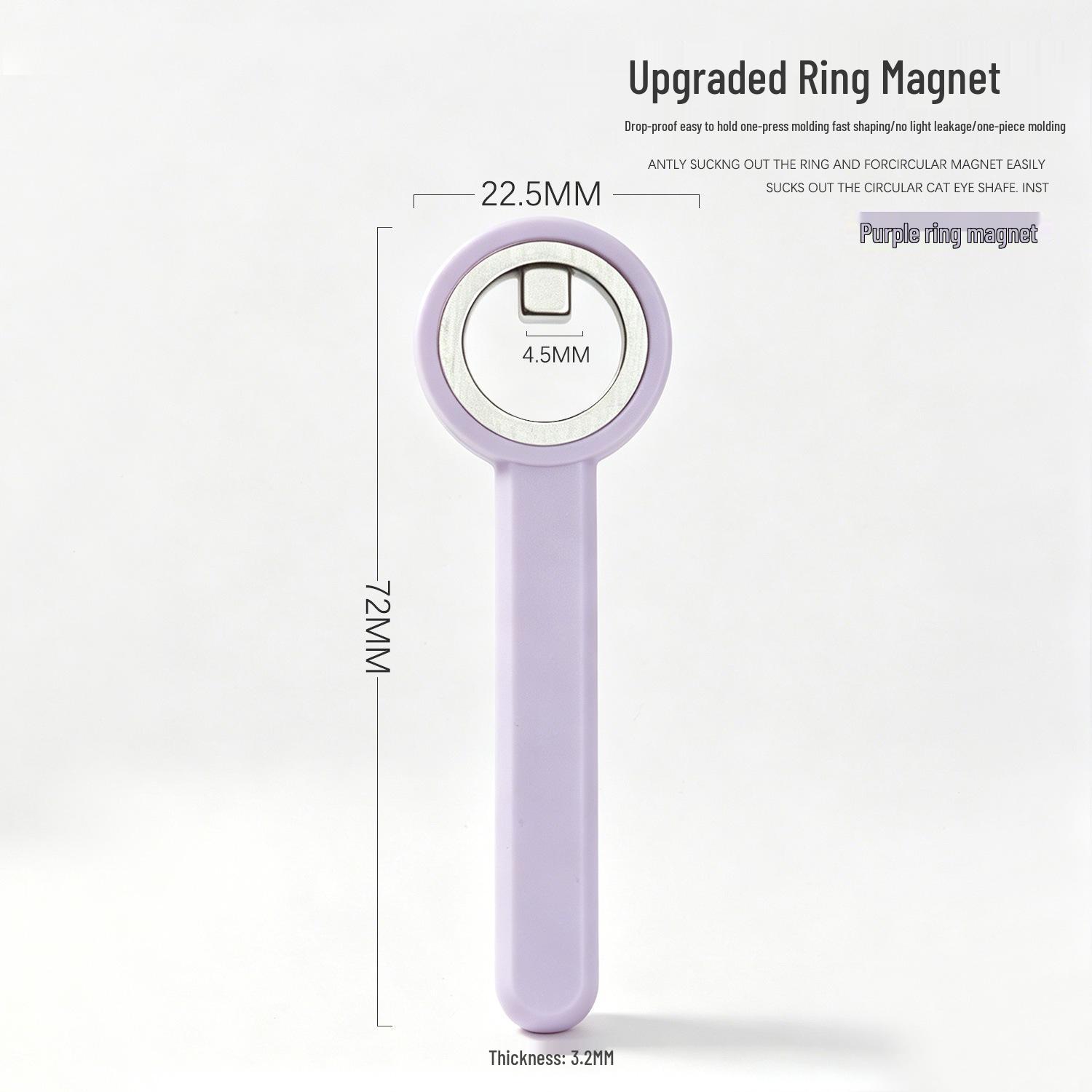 Magnetic Cat Eye Gel Polish Tool with Silicone Handle