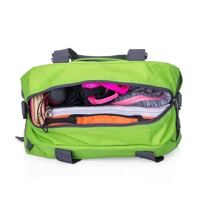 Yoga Fitness Bag Waterproof Nylon Training Shoulder Crossbody Sport Bags For Women fitness Travel Duffel Clothes Gym bags bolsos