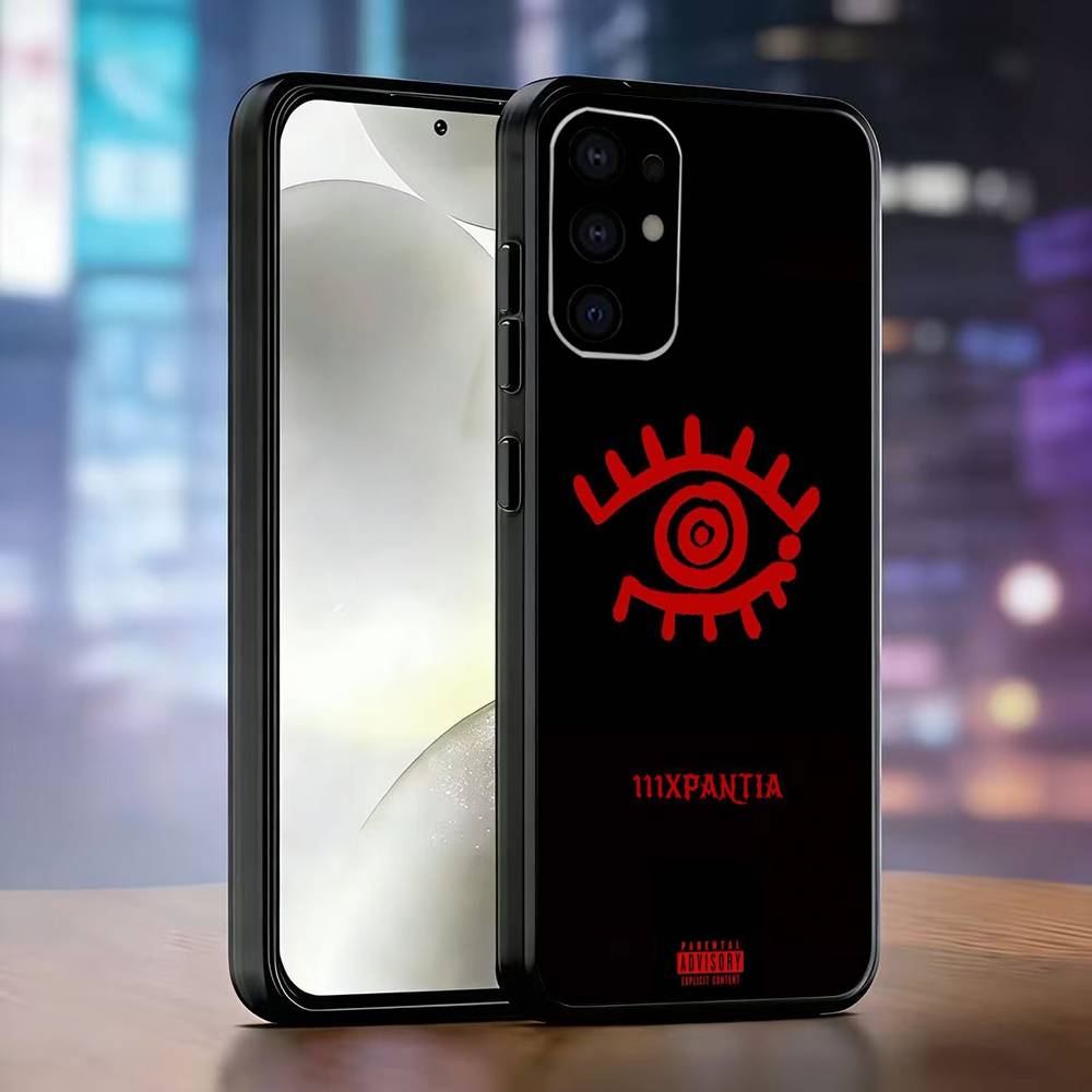 

111xpantia Fuerza Regida Phone Case For Samsung S25,S24,S21,S22,S23,S30,Ultra,S20,Plus,Fe,Lite,Note,10,Black Cover Samsung S20lite5G