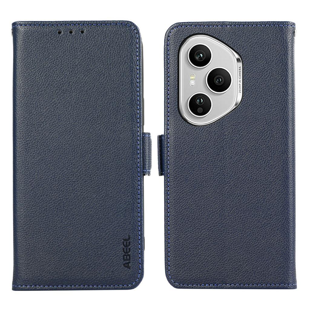 ABEEL für Honor 400 Pro 5G (Global) Hülle Leder mit Litschi-Textur RFID-Blockierung Handyhülle