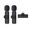 Wireless Lavalier Microphone for Phone: Mini Outdoor Recording & Live Broadcast with Noise Reduction