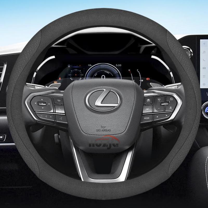 Car Steering Wheel Cover for Lexus RX 400h 450h TX350 LX600 RX400h RX350 RX350h LS400 UX250h NX ES 300h 350 CT200h Accessories