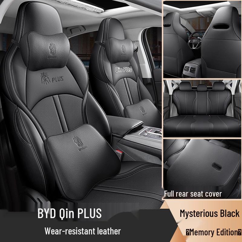 BYD Qin PLUS Dedicated Seat Cover: Four-Season Full Wrap DMi/EV Universal Cushion