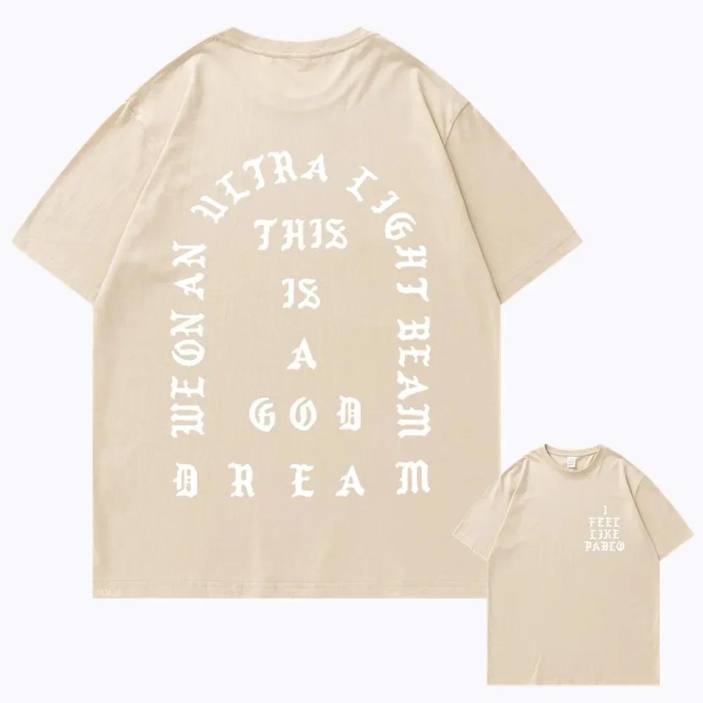Kanye West T Shirt Vintage Oversized Printed Tshirts Men Women Hip Hip Unisex Top Tee Streetwear Tee Shirt Men