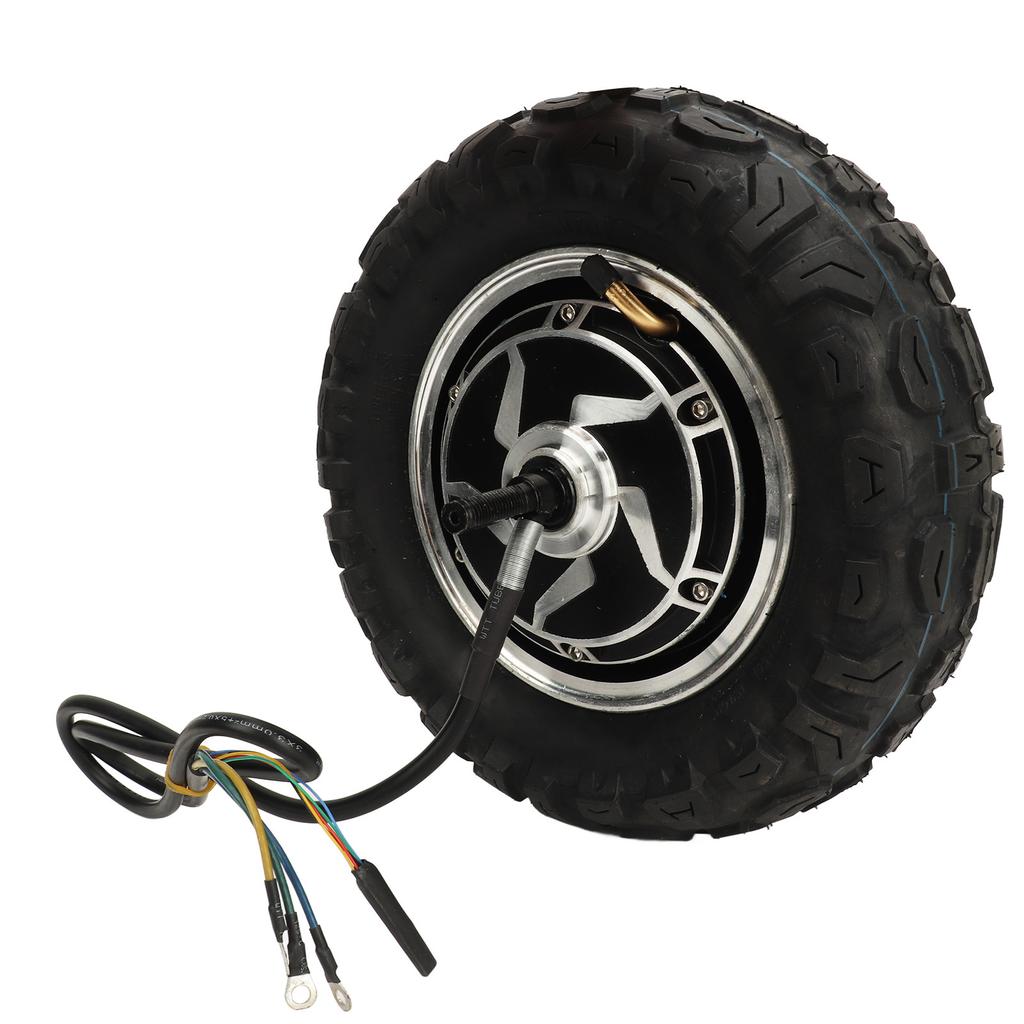 Motor de Cubo para Bicicleta Eléctrica 10 pulgadas 800 a 2200W Motor sin Escobillas para Motocicleta Eléctrica Patinete Eléctrico 48 o 72V