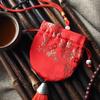 Sachet Sachet Empty Bag Chinese Style Jewelry Storage Bag Handmade Vintage Embroidery Tassel Lucky Rawstring Bag Cloth Pocket