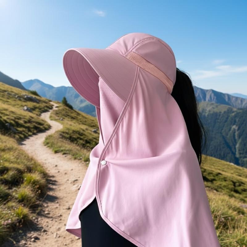 Multifunctional All-around Face Mask Sun Protection Hat Shawl Sun Hat Summer Neck Protection UV Protection Sun Hat