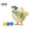 Chicken Laying Egg Toys with Sound Music Electric Crazy Plush Chicken Doll Cute Hen Toy Egg Lays Stuffed Animal for Children