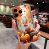 Leaves Fall Fox Halloween Phone Case For IPhone 17 Air 16 E 15 14 8 7 Plus 13 12 Mini 11 Pro Max Anti Transparent Drop Cover