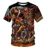 Thundercats anime 3D printed T-shirt for men and women, oversized streetwear in Harajuku