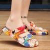 Summer Holiday Printing Soft Women Slippers Vacation Travel Beach Sandals Pillow Platform Home Slippers Comfortable Pattern Clog