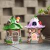 Craft Miniature Fairy House Garden Lights Solared Powered Outdoor Yard and Walkway Decorations Lights 4 Different Styles