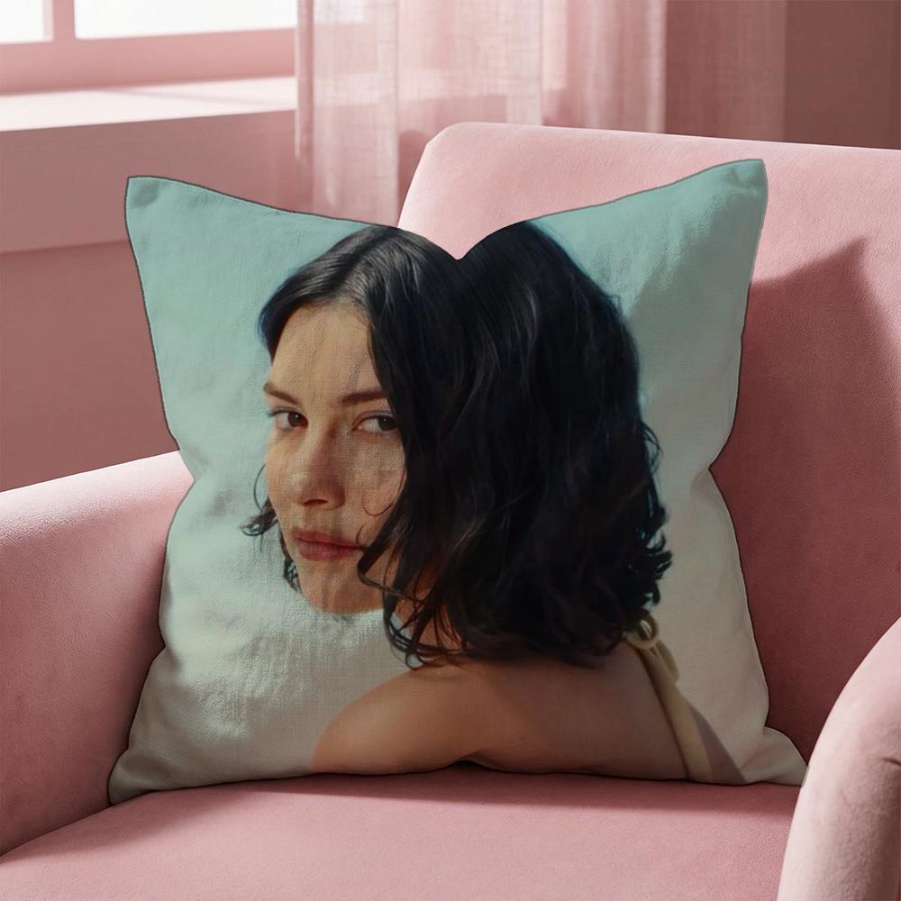 Singer G-Gracie Abrams Cushion Cover Multi-Scene Pillow Cover for Home & Car - Reversible, Soft & Durable for Daily Use
