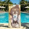 Game Stella Sora Towel For Outdoor Camping Beach Towel Super Absorbent Quick-Drying Summer Towel