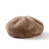Keep Warm Women Berets Plush Octagonal Hat Elegant Painter Caps  Winter