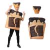 Chocolate Bread Cosplay Costume, Adults